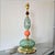 1990s Pair of Green, Mid Century Modern, Murano Glass Table Lamps For Sale - Image 4 of 9
