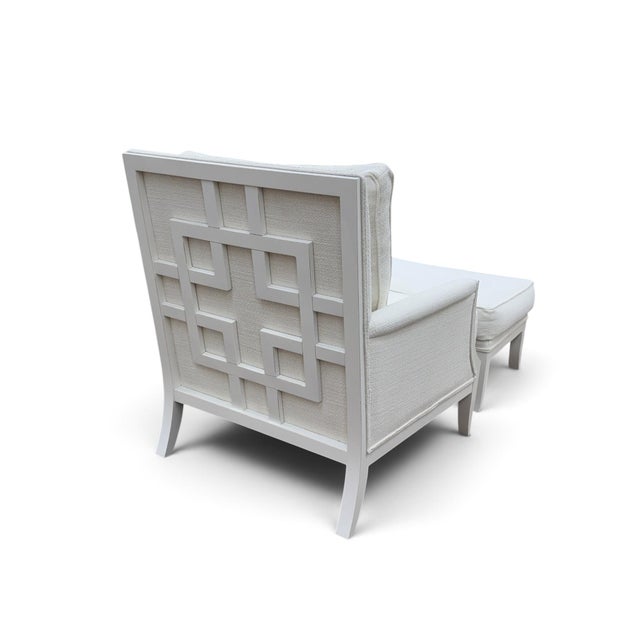 Ethan Allen Ethan Allen Grayson Lounge Chair & Ottoman - 2 Piece Set For Sale - Image 4 of 18