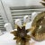Vintage Brass Pineapple Candleholders - a Pair For Sale - Image 6 of 7