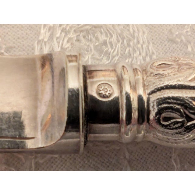 Silver Late 19th Century Victorian Mappin Bros. Silverplate Fish Eaters, 6 Sets 12 Pieces For Sale - Image 8 of 16