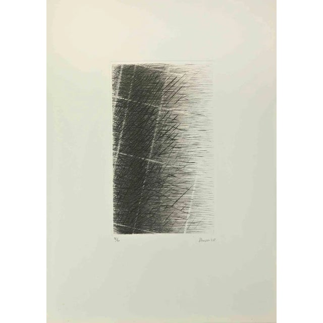 Guido Strazza, Composition, Etching, 1978 For Sale