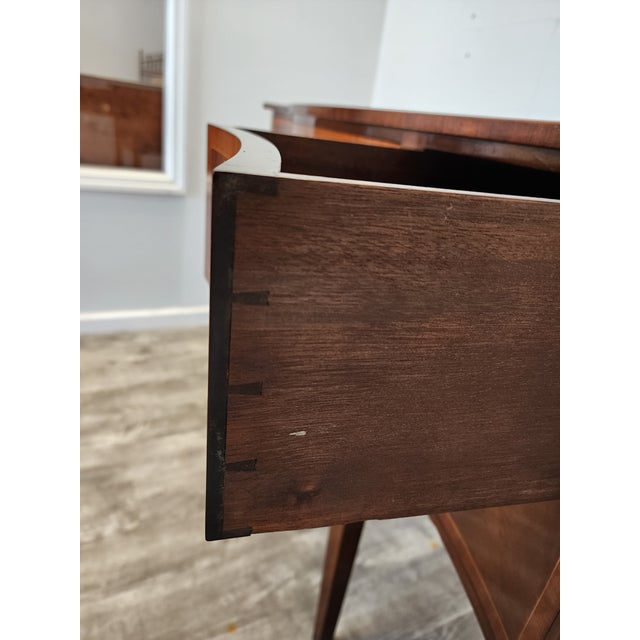 Early 20th Century Georgian Style Inlaid Mahogany Sideboard For Sale - Image 12 of 18