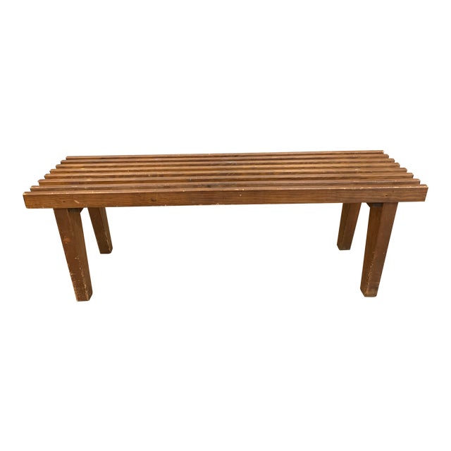 Mid Century Modern Bench Chairish