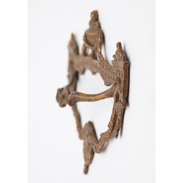 Antique Empire Style Oversized Drawer Pull For Sale - Image 6 of 7
