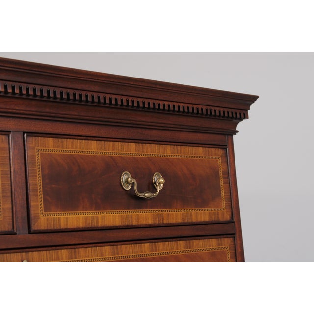 Henkel Harris Nancy Saunders Witt Mahogany Chest For Sale - Image 11 of 18