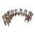 Antique Country Ladderback Chairs For Sale