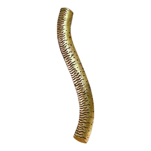 Curved Shakudo Brooch by the Japanese Modernist Hiroshi Imura
