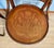 Pair Antique J & J Kohn Mundus Model 337 Bentwood Cafe Chairs Iris Marquetry Seats For Sale - Image 13 of 17