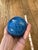 Venini 1960s Vintage Ludovico Diaz De Santillana Venini Ball Sphere Blue For Sale - Image 4 of 9