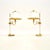 A smart and stylish pair of vintage Swedish brass and tole table lamps by Borens. We have recently imported them directly...