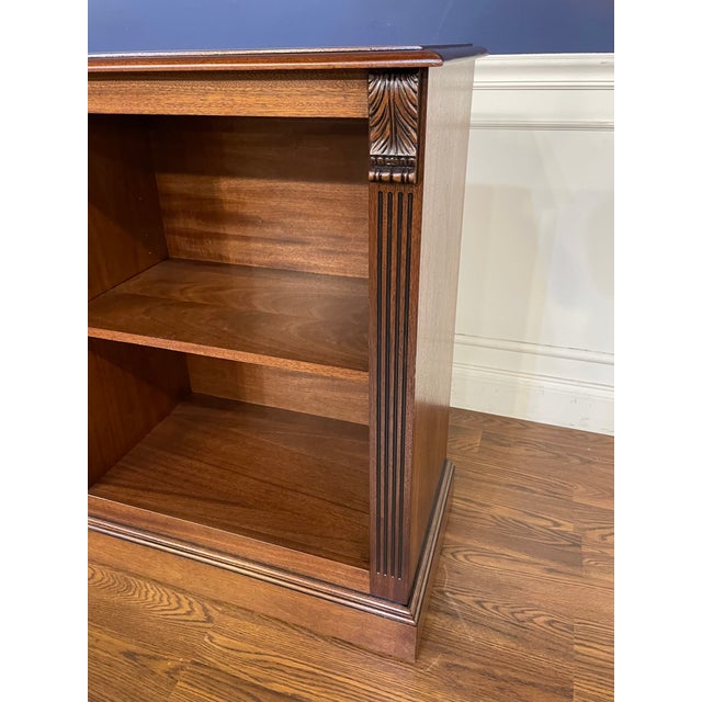 Mahogany Bookcase by Leighton Hall - Made to Order For Sale - Image 9 of 12