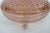 Pink Depression Glass 3 Footed Candy Dish With Diamond Quilt Pattern Lid 4757b For Sale - Image 11 of 14