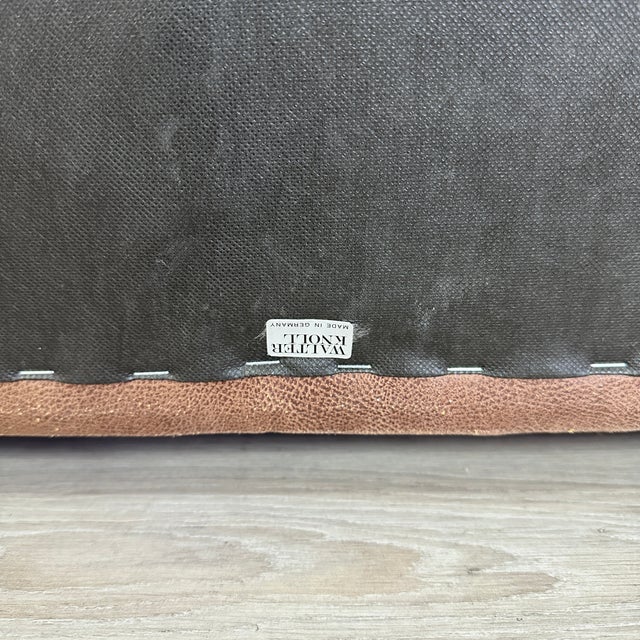 Brown Walter Knoll Two-Seater Sofa For Sale - Image 8 of 9