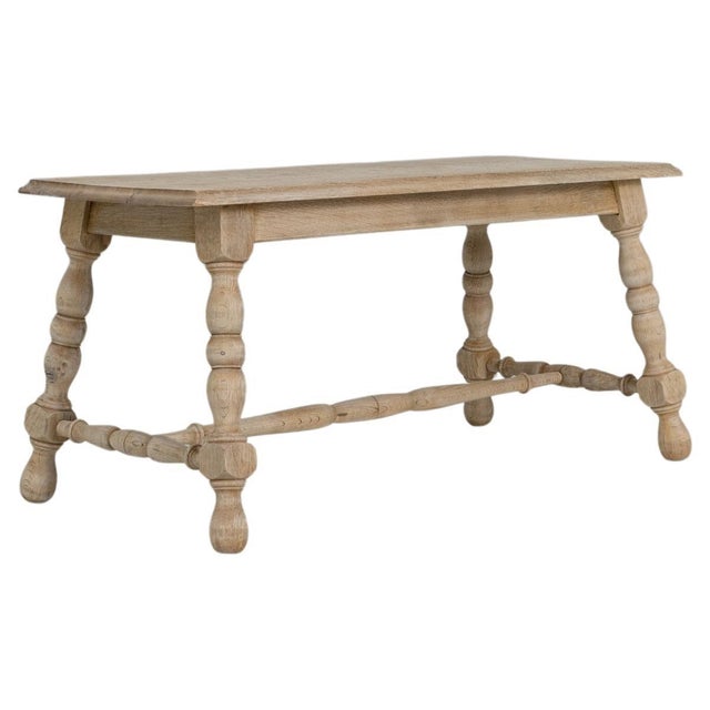 20th Century French Provincial Oak Coffee Table For Sale - Image 15 of 18