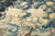 Textile 17th Century Antique Tapestry With Woodland Scene and Floral Border in Blue Tone For Sale - Image 7 of 11