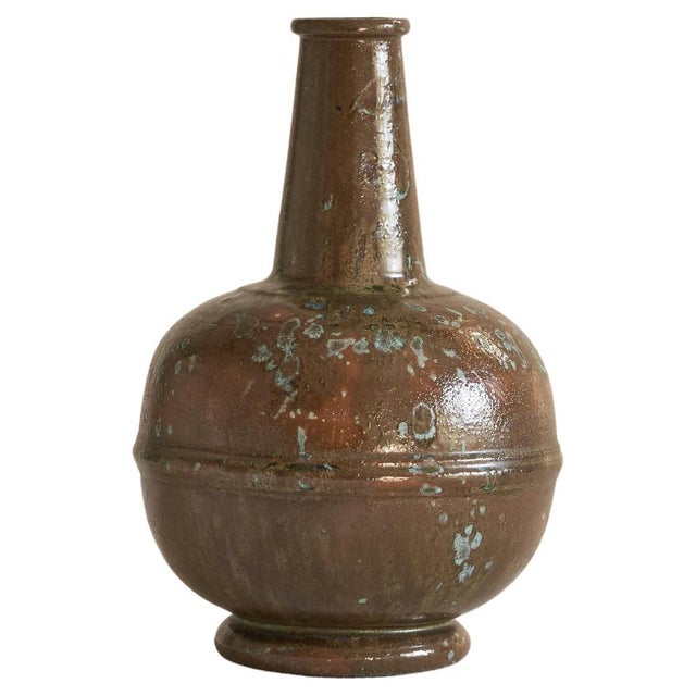 Ceramic Glazed Stoneware Vase, 1930s For Sale - Image 7 of 7