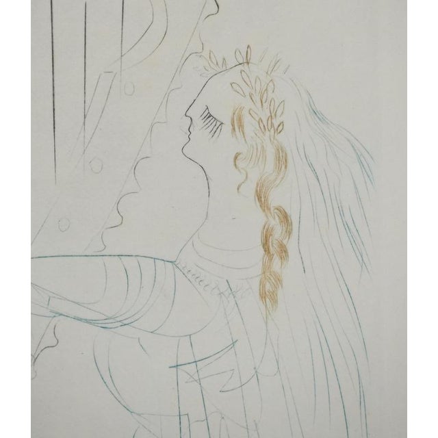 Salvador Dali, Queen Isolde and Her Daughter, 1970, Engraving For Sale - Image 4 of 8