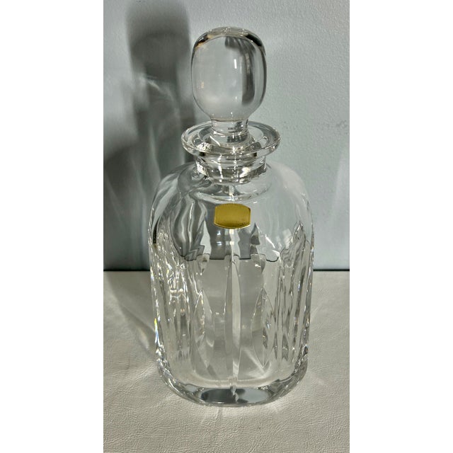 Vintage Cut Crystal Portuguese Decanter With Stopper For Sale - Image 13 of 13