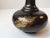 Metal Japanese Bronze Gourd Vase with Mixed Metal Inlays, 1940s For Sale - Image 7 of 8