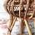 A pair of Vintage Franco Albini bamboo high stools 74cm height 41cm diameter
