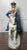 Traditional 1918-1920 German Sitzendorf Porcelain Light Dragoons 1812 Military Officer on Horseback Figurine For Sale - Image 3 of 7