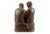 Brown Art Deco 20th Century Reading Monks Sculpture in Bronze For Sale - Image 8 of 10