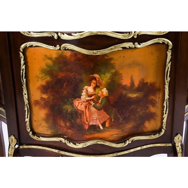 Antique 19th Century French Vitrine Display Cabinets by Vernis Martin For Sale - Image 12 of 18