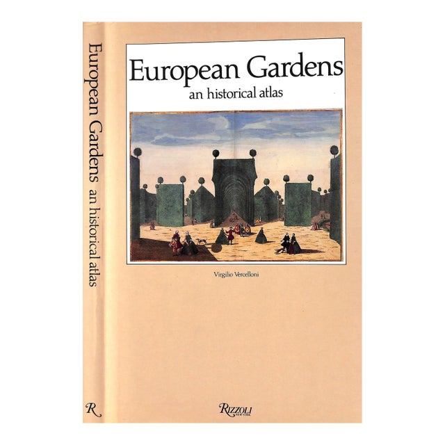 "European Gardens: An Historical Atlas" Book 1990 Vercelloni, Virgilio For Sale