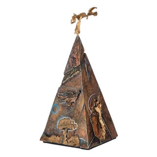 Lorenzo Servalli, Fast Track Sculpture: Gold Leaf, 2001, Wood For Sale