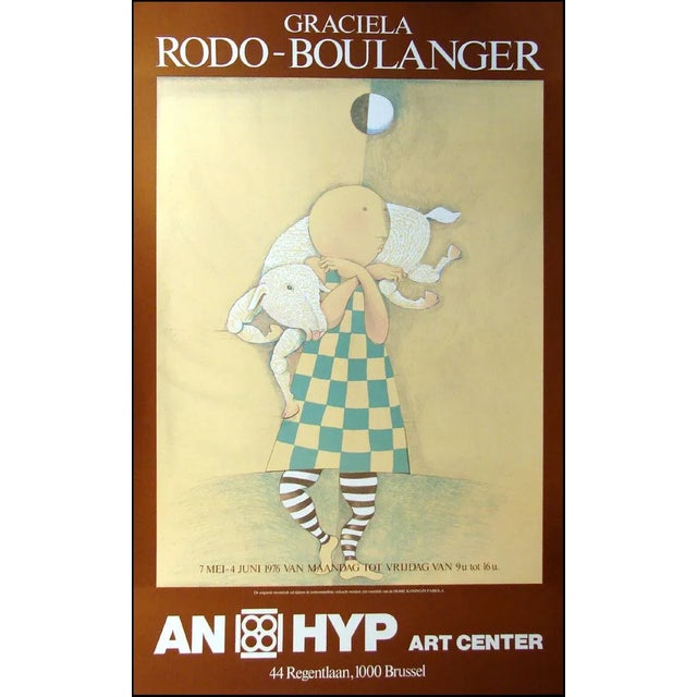 "HOME KININGIN FABIOLA" by Graciela Rodo Boulanger Offset Lithograph on Paper Art Size: 39.5"x 24" Condition: MINT...