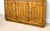 1980s Vintage Drexel Heritage Woodbriar II Collection Illuminated Three-Door For Sale - Image 5 of 7