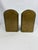 Hollywood Regency Green & Brass-Toned Peacock Bookends - A Pair For Sale - Image 10 of 11