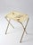 Mid 20th Century Mid-Century Folding Tv Tray Table With Butterfly Motif For Sale - Image 5 of 18