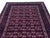 Tribal Afghan Turkmen Waziri Wool Rug 6’8” X 9’9” For Sale - Image 3 of 6