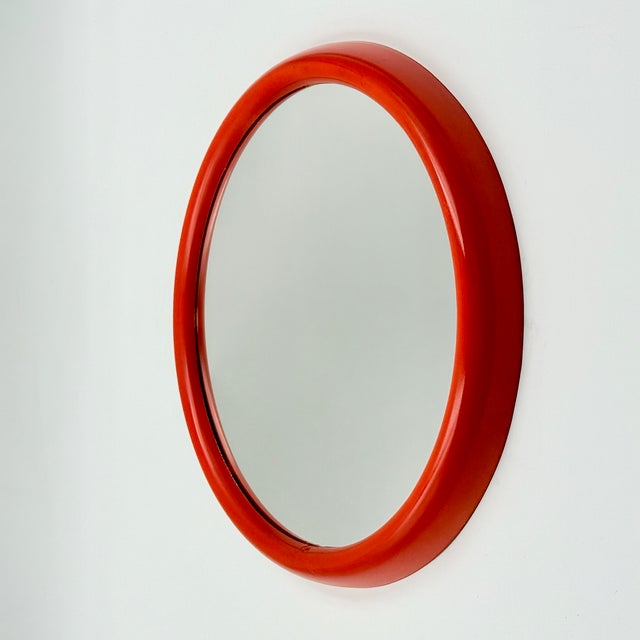 Round Mirage Mirror by Arnaldo Radaelli, 1970s For Sale - Image 6 of 11