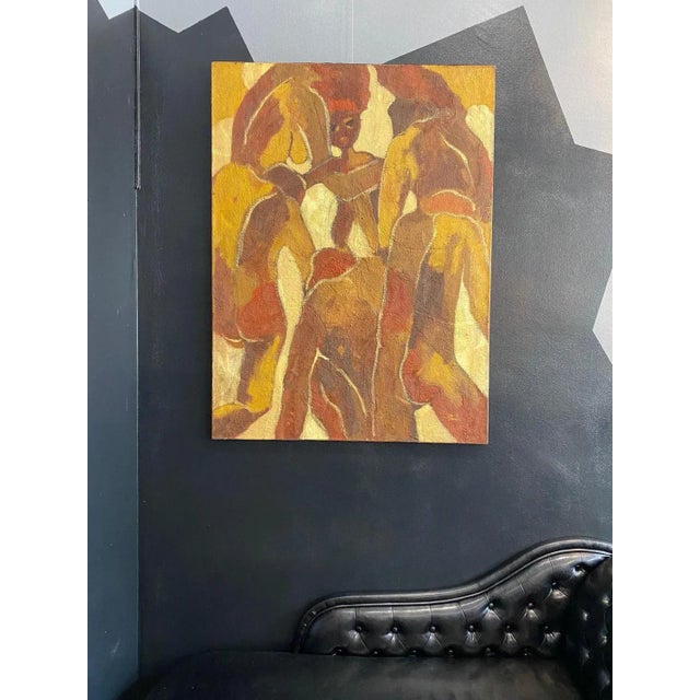 Contemporary Gilbert Pauli, A Child for Humans, Oil on Canvas, 1999 For Sale - Image 3 of 8