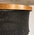 Original retail $5000, stylish Made Goods Modern Black and Gold Coco Bead Oval Patricia Chandelier, showroom floor sample