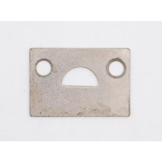 Metal Vintage 9 In. Japanned Steel Surface Door Bolt For Sale - Image 7 of 7