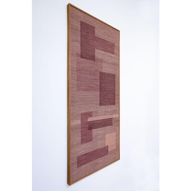 Contemporary Spigolatura 97 Handwoven Wall Art by Susanna Costantini For Sale - Image 3 of 7