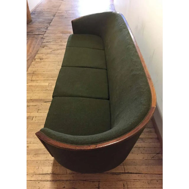 Vintage Danish Modern Sofa by Pi Langlos Fabrikker, Stranda For Sale In Chicago - Image 6 of 11