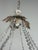 Iron Chandelier With Distressed Whitewash Finish by Miamar Home For Sale - Image 10 of 12