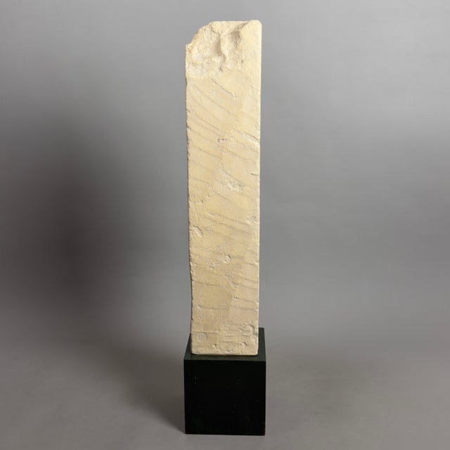 Large Vintage Lithoceramic Louvre Reproduction Head Sculpture after Modigliani, 20th Century For Sale - Image 3 of 14