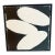 Oil on Canvas, Black & White Series, Iris Dankner, New York, 2023 For Sale