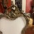 Fabulous Louis XV Rococo style Brass Picture or mirror frame of cartouche form with floral, acanthus foliage, shell, and...