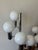 Metal Vintage Pair of Robert Sonneman Style Waterfall Lamps For Sale - Image 7 of 9