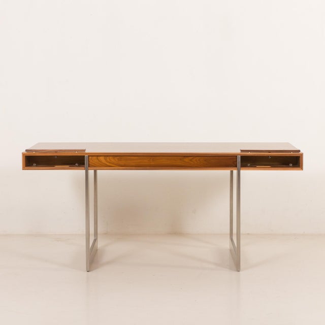 Wood Freestanding Desk by Søren Nissen & Ebbe Gehl for Aksel Kjersgaard, Denmark, 1990s For Sale - Image 7 of 18