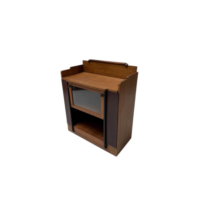 Art Deco Amsterdam School Cabinet from J.J. Zijfers Amsterdam, 1920s For Sale - Image 3 of 16