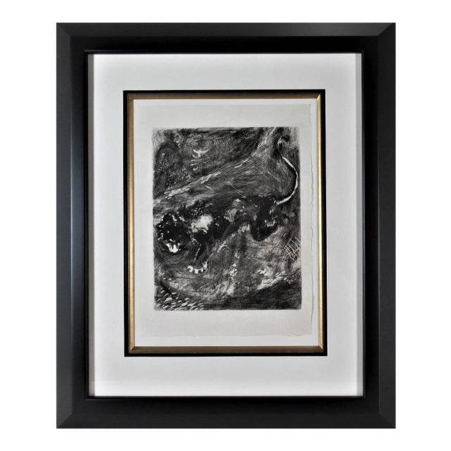 Marc Chagall, The Lion and the Gnat, 1927 For Sale