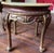 Vintage Hollywood Regency Round Onyx-Top Side Tables (2) | Gilt Carved Base | Mid-Century For Sale - Image 9 of 10