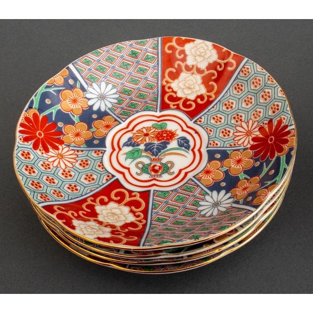 Imari Fan Arita Porcelain Dinner Service, 26 Pcs. For Sale In New York - Image 6 of 9